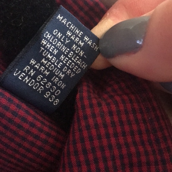 Lands’ End Size 15 Regular Button Down Shirt​​​ - Picture 5 of 6